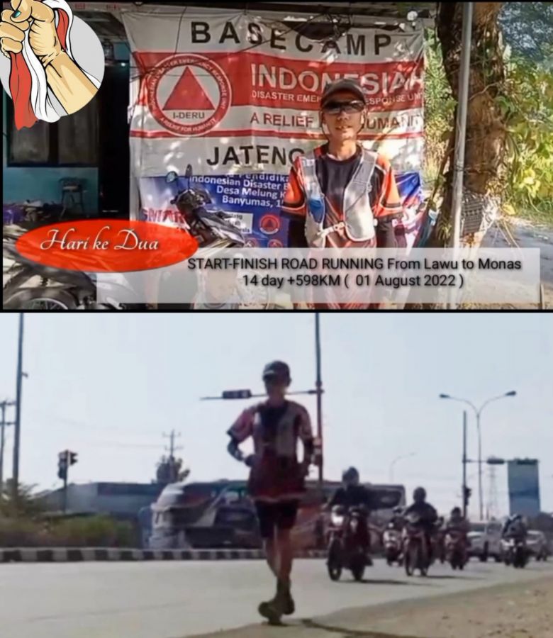 600 Km Berlari dari Cemoro Sewu Menuju Monas, Galang Dana Untuk Pasien Kanker