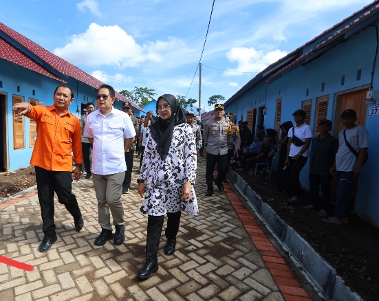 66 Unit Rumah Hunian Tetap Telah Selesai di Bangun, Bu Ipuk Ucapkan Terimakasih Kepada Pemprov Jatim