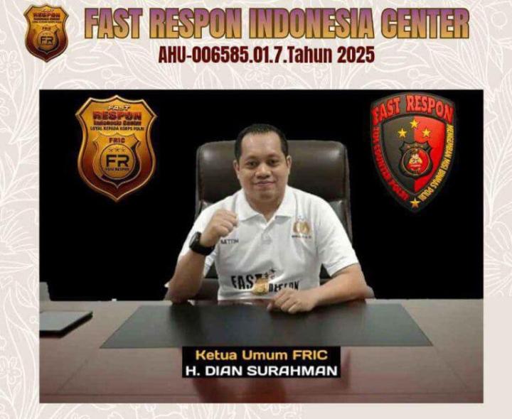 Awal 2026, Ketum FRIC Tegaskan Sinergi dengan Polri untuk Jaga Kamtibmas