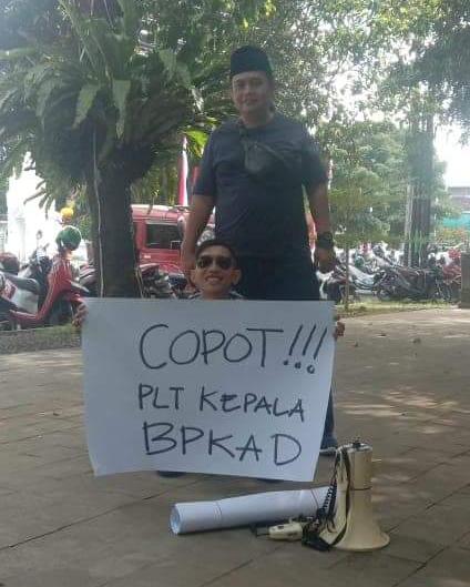 Bondan Madani: Kami Akan Demo Lagi Di Depan Kantor BPKAD