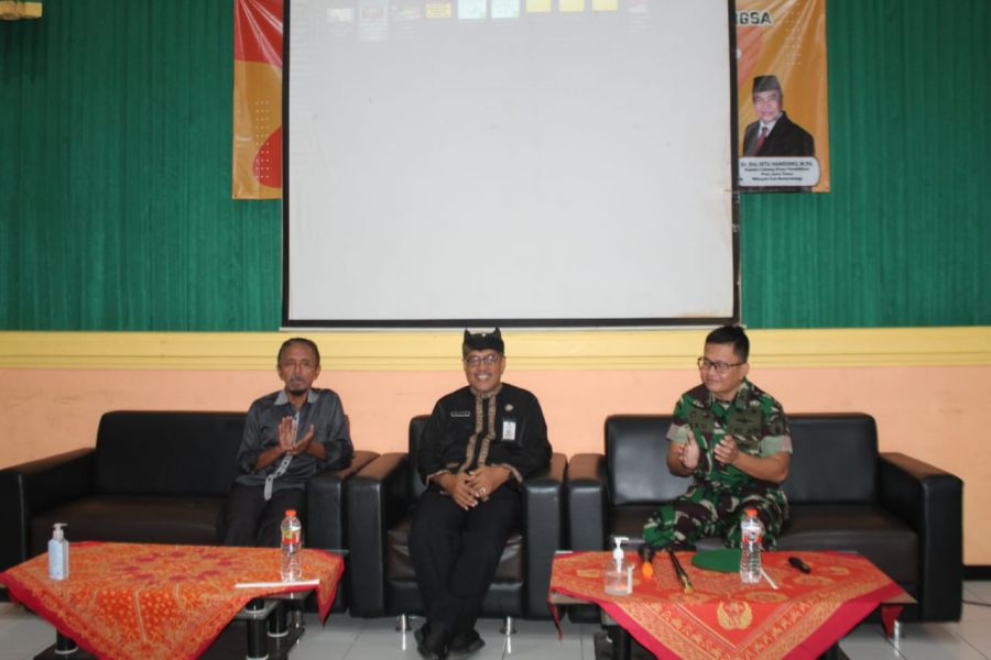 Dandim 0825 Beri Wawasan Kebangsaan ke Generasi Muda
