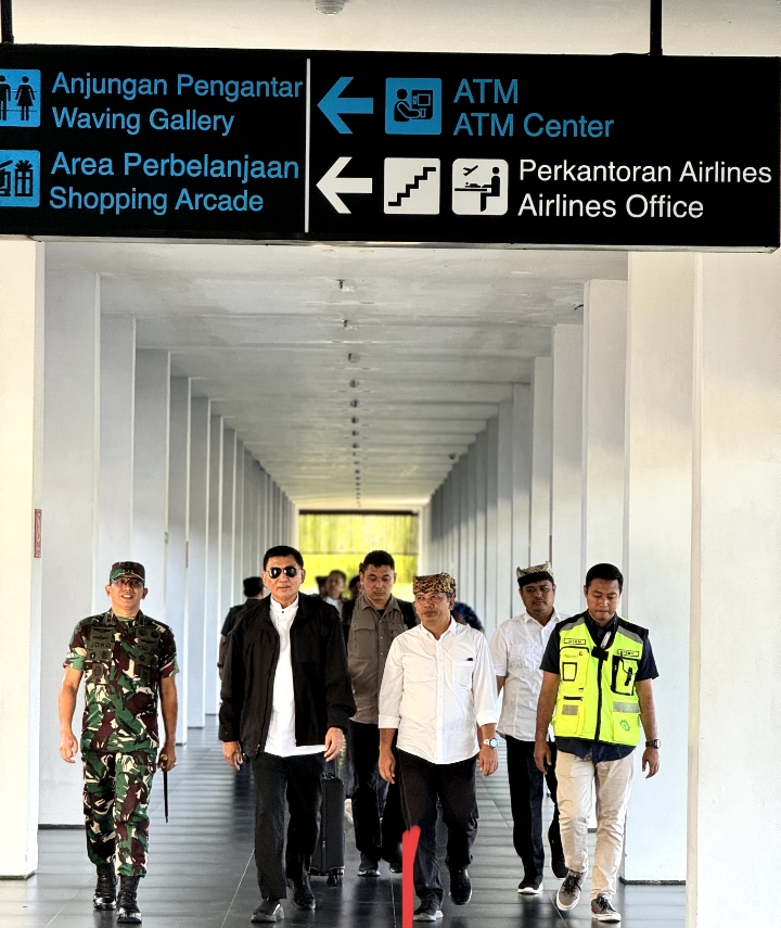Dandim 0825/Banyuwangi Sambut Kedatangan Asisten Khusus Menhan Bidang Manajemen Pertahanan