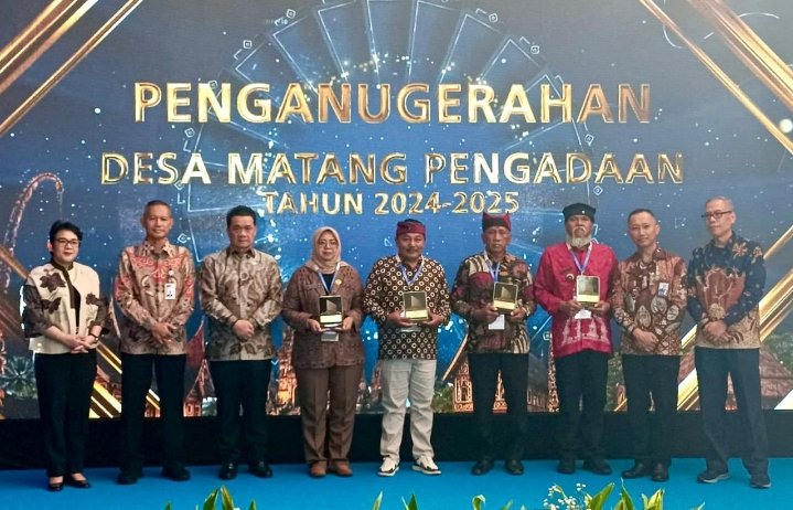 Desa Sukojati Banyuwangi Raih Penghargaan Nasional “Desa Matang Pengadaan” dari LKPP RI 