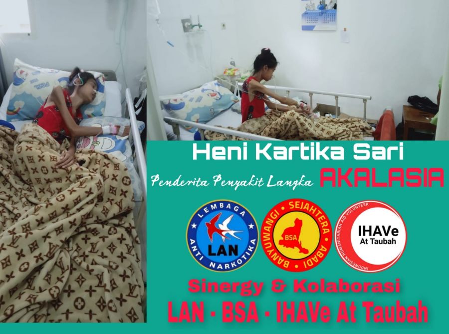 Dinsos Banyuwangi dan Pemdes Kradenan Tangani Warga Penderita Penyakit Langka AKALASIA