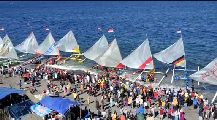 Festival Lomba Perahu Layar, Memperingati (HUT) Republik Indonesia ke 77.