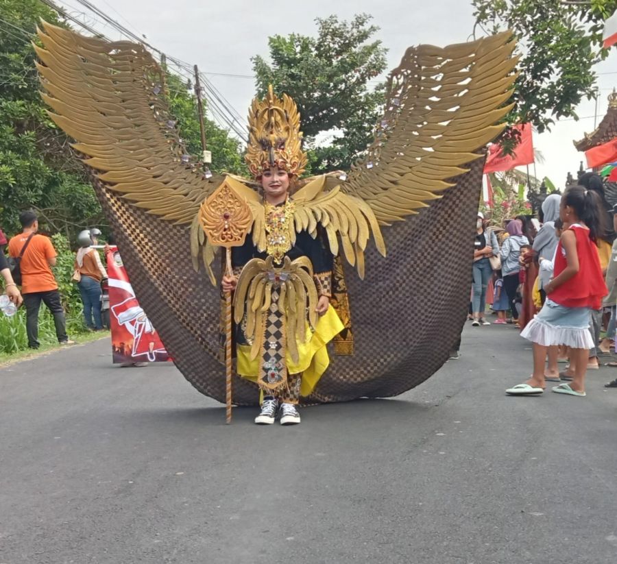 Kegiatan Karnaval Dalam Rangka Memperingati HUT Ri Ke-78 di Desa Patoman Berlangsung Meriah