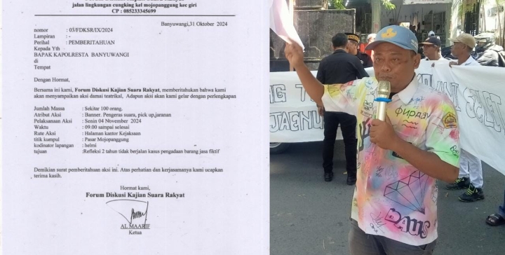 Kembali Turun Ke Jalan, FDKSR tampil kan kesenian Jaranan di Depan Kantor Kejaksaan