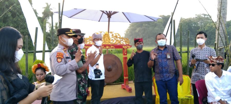 Kepala Dinas Pariwisata M. Yanurto Bramuda Hadiri Launching Wisata Gumuk Aliyan (WGA)