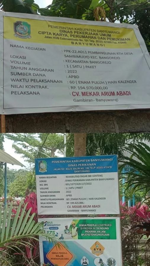 Ketua FRB Akan Menyikapi Adanya Kejanggalan di Pengerjaan Dinas Perikanan Dan PU Ciptakarya