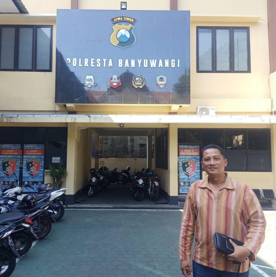 KETUA HARIAN LAN BANYUWANGI DILIDIK POLISI