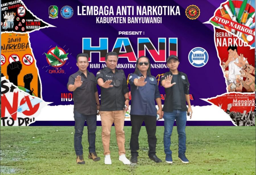 Ketua LAN: Pemkab Banyuwangi Acuh Terhadap Penangulangan  Bahaya Narkoba