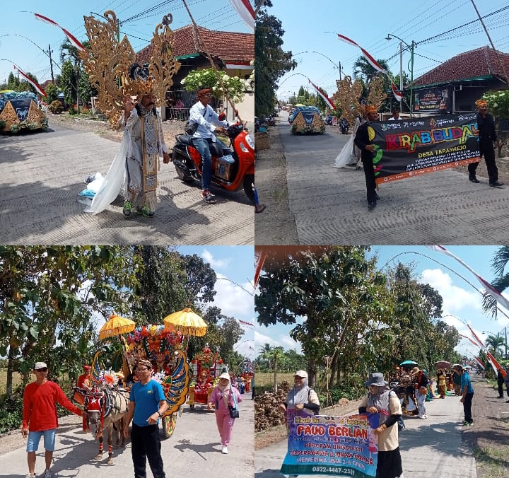 Kirab Budaya di Desa Tapanrejo 