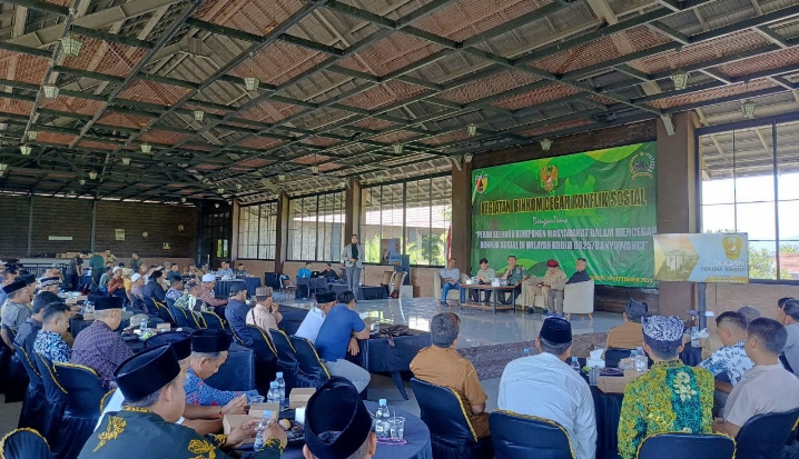 Kodim 0825/Banyuwangi Laksanakan Bimbingan Komunikasi Cegah Konflik Sosial