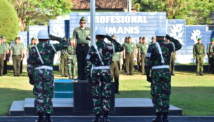 Kodim 0825/Banyuwangi Lepas Tiga Anggota Masuki Masa Persiapan Pensiun