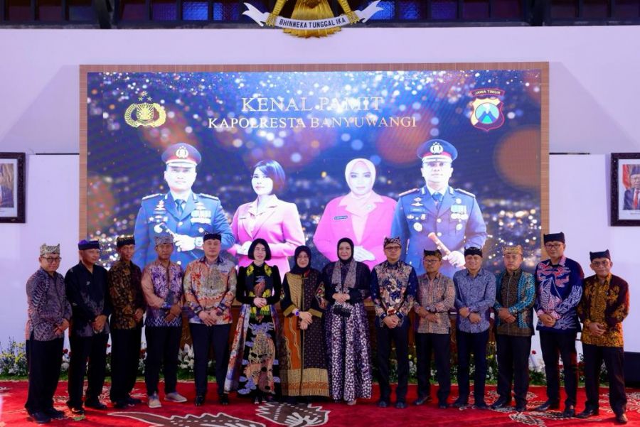 Kombes Pol Nanang Haryono Resmi Menjabat Sebagai Kapolresta Banyuwangi