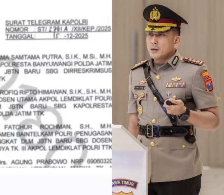 Kombes Pol Rama Samtama Putra Resmi Promosi, Jabat Dirreskrimsus Polda Papua