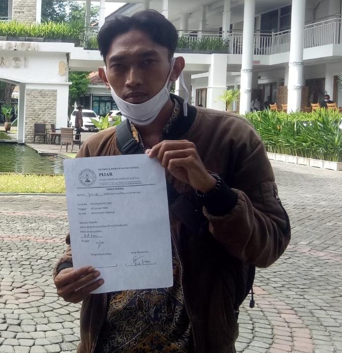 LDKS PIJAR, Respon Perbaikan Pagar di Badan Pengelola Keuangan (BPKAD)