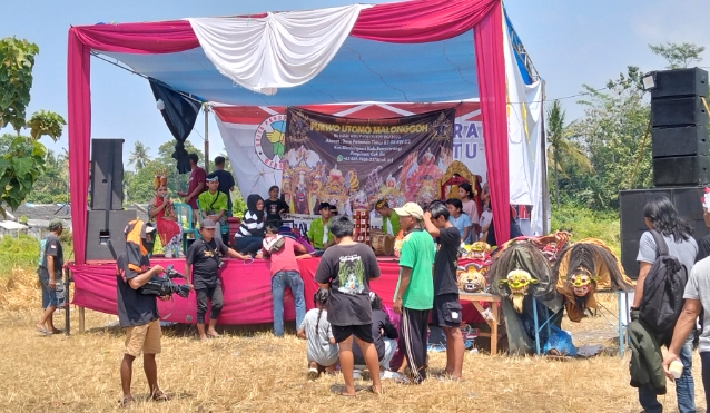 Meriahnya Acara Jaranan di Perumahan Geriya Pancoran Asri Desa Rogojampi Menghiasi HUT Ke-80