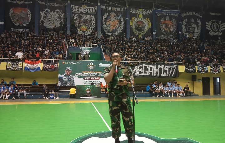 Pembukaan Turnament Futsal Dandim Cup Banyuwangi Tahun 2024
