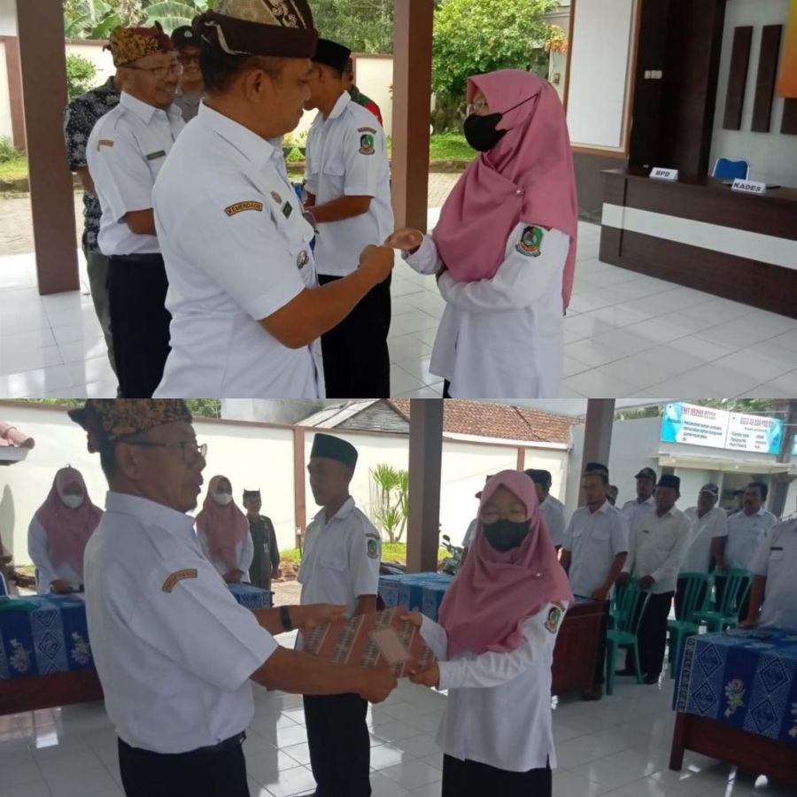 Pengambilan Sumpah dan Pelantikan Perangkat Desa Temuasri Berlangsung Khidmat