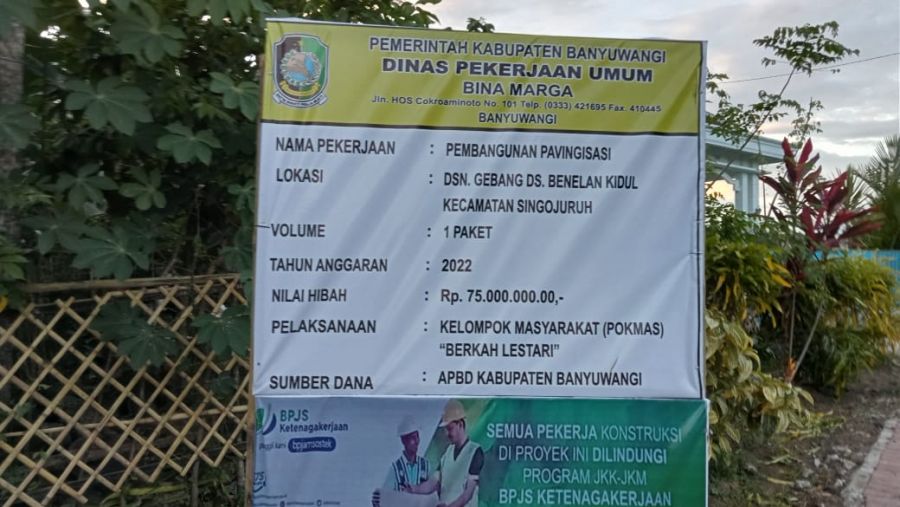 Pengerjaan Pavingisasi Diduga Amburadul, LSM Formasi Angkat Bicara