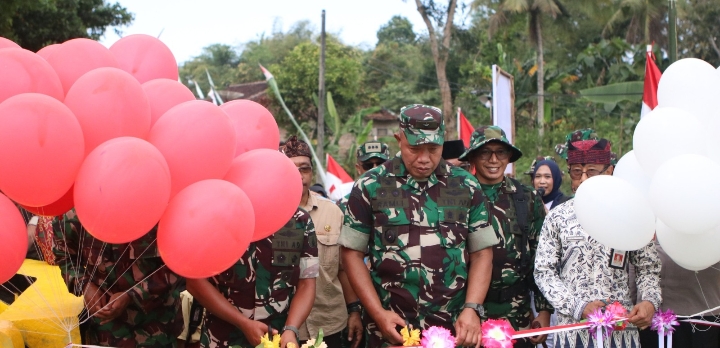 Peresmian Jembatan TMMD 125, Wujud Nyata Bakti TNI untuk Rakyat