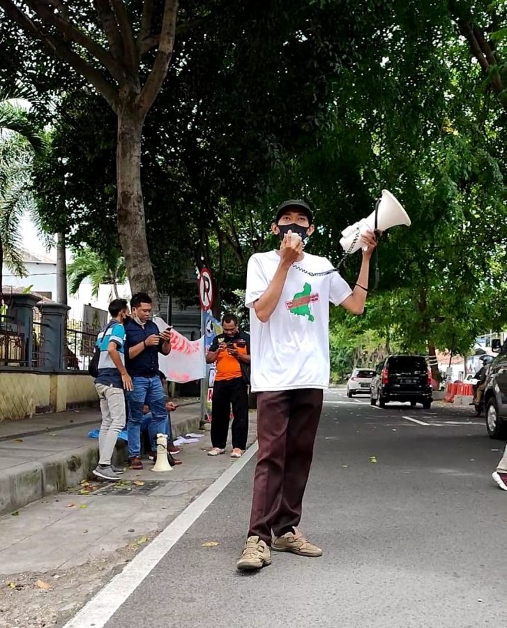 Ini Pernyataan Sikap Mahfud Wahib Aktivis Wongsorejo 