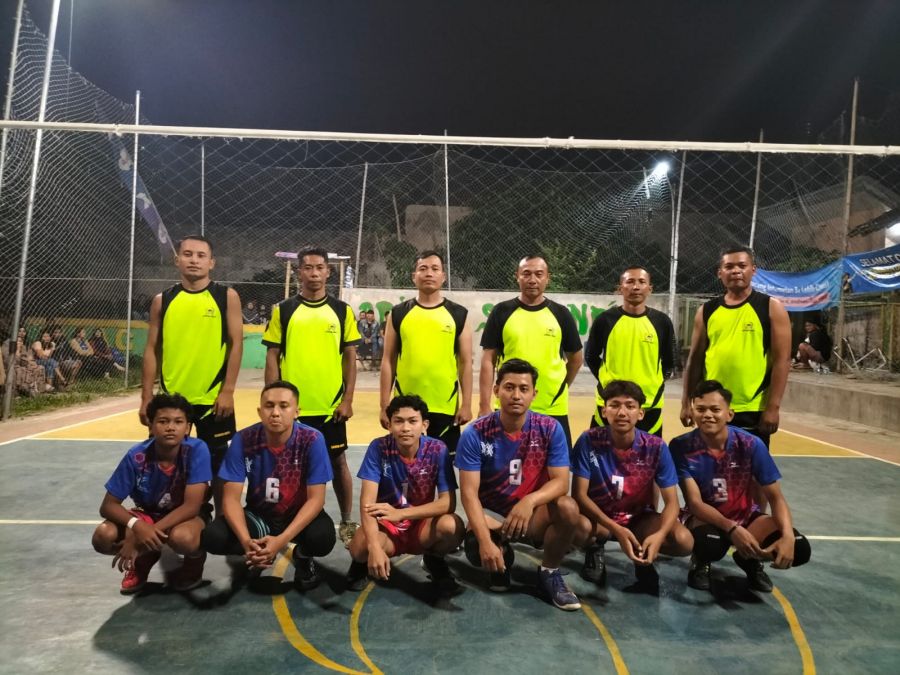 Personil Koramil 0825/06 Gambiran Berbaur Bersama Masyarakat Dalam Mengisi HUT Ke-79 RI