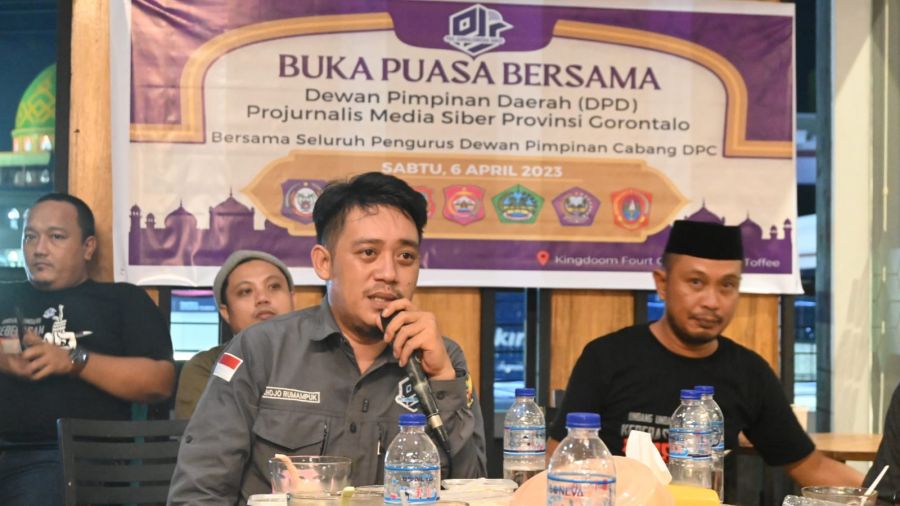 PJS Provinsi Gorontalo Gelar Bukber, Pererat Silaturahmi