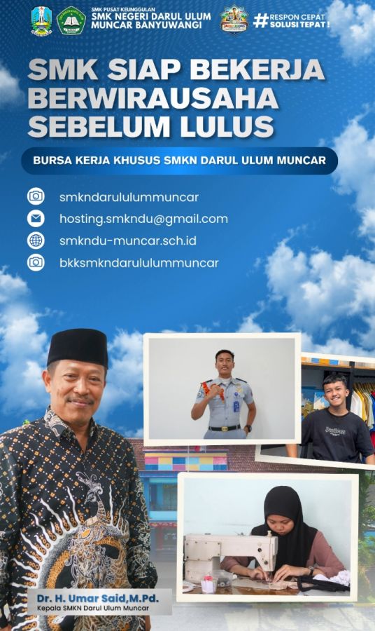 Program Unggulan SMK Negeri Muncar Kabupaten Banyuwangi, Sebelum Lulus Sudah Merintis Memulai Usaha