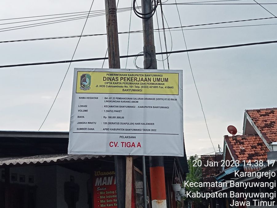 ketua FRB: Pembangunan Saluran Irigasi U-Ditch Diduga Dikerjakan Asal Jadi