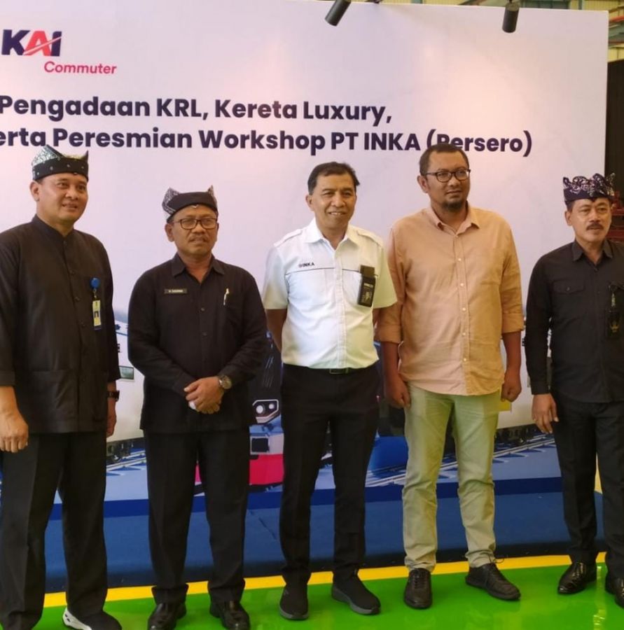 PT INKA Beroprasi di Banyuwangi, I Made Cahyana Berharap PT INKA Mampu Menyerap Tenaga Kerja