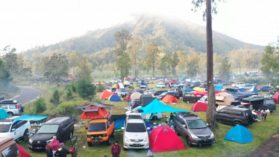 Rombongan Camper Van Berbagai Kota Jelajahi Wisata Banyuwangi