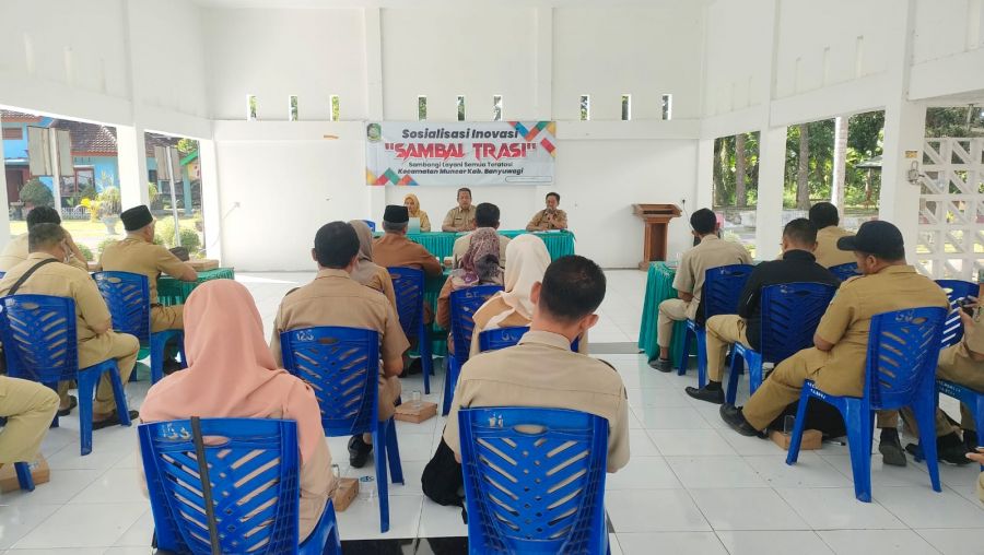 Sambal Terasi Terobosan Inovasi Terkini Pemerintahan Kecamatan Muncar 