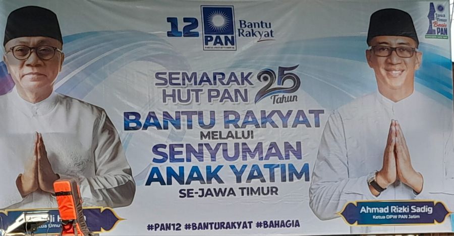 Semarak HUT PAN Ke-25 Bertema Bantu Rakyat Melalui Anak Yatim Berlangsung Dengan Meriah