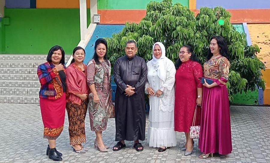 Silaturahmi Mantan Gubri Edy Nasution dengan IKBR di Hari Nan Fitri