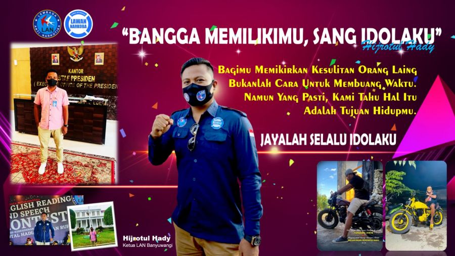 Wow! Ternyata Ketua LAN Banyuwangi Adalah Ayah dari Ribuan Anak Yatim