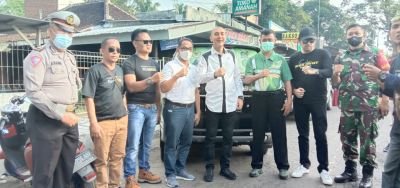 Anggota DPR RI, Ir. H. M. NASIM KHAN Hadiri Jalan Sehat Tolak Narkoba di RTH Maron Genteng Kulon