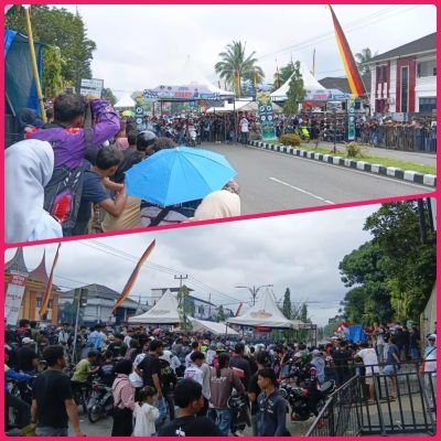 Drag Bike Bupati Pasaman II Resmi Bergulir, Seribu Starter dan Ribuan Penonton Padati Lubuk Sikaping