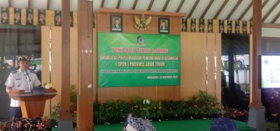 Kecamatan RogoJampi Banyuwangi Sambut Kedatangan Tim Penilai SP2K Profensi Jawa Timur
